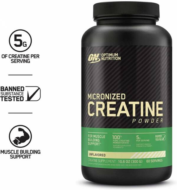 OPTIMUM Micronized Creatine 300/600 grams - Image 5