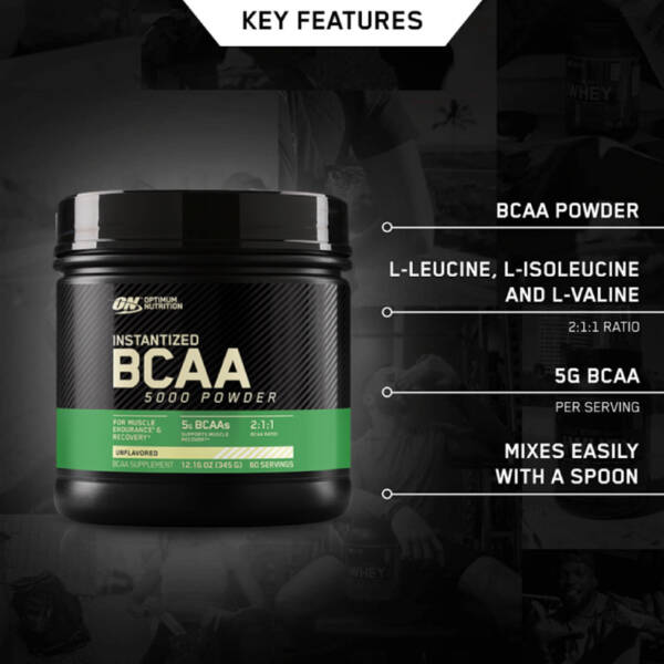 OPTIMUM BCAA5000 Powder 60 Serve - Image 2