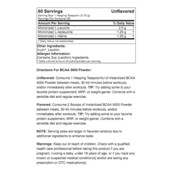 OPTIMUM BCAA5000 Powder 60 Serve - Image 5