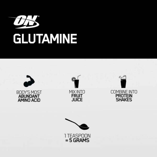OPTIMUM  Micronized Glutamine 300g/600g - Image 5