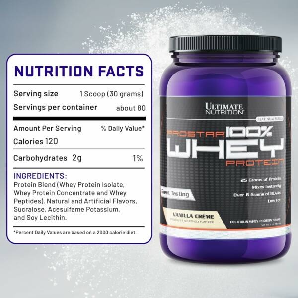 ULTIMATE PROSTAR Whey Protein 2 LB - Image 6