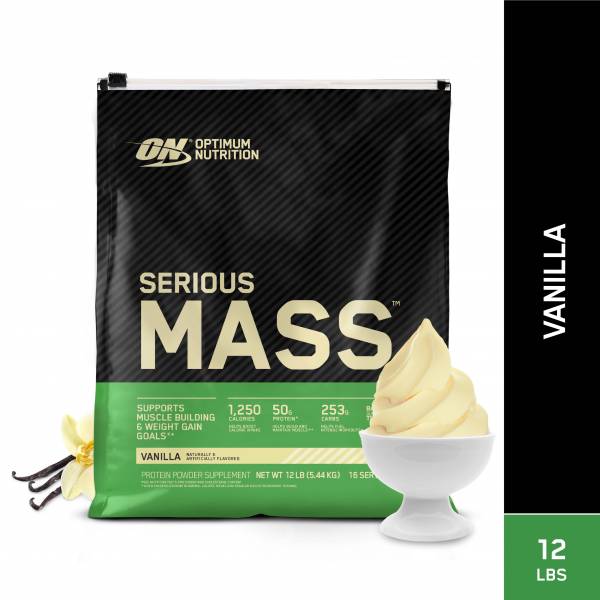 OPTIMUM Serious Mass - Weight Gainer 12 LB - Image 2