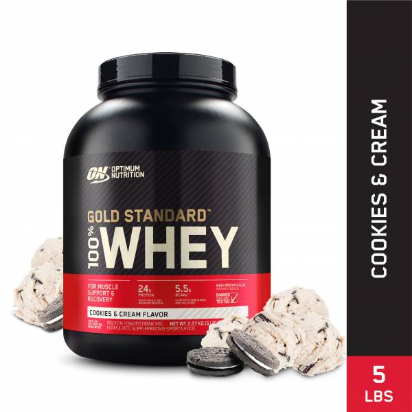 (Free! Green Shaker) Gold Standard Whey 5 LB - Image 7