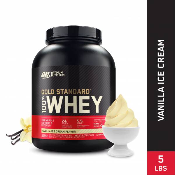 (Free! Green Shaker) Gold Standard Whey 5 LB - Image 3