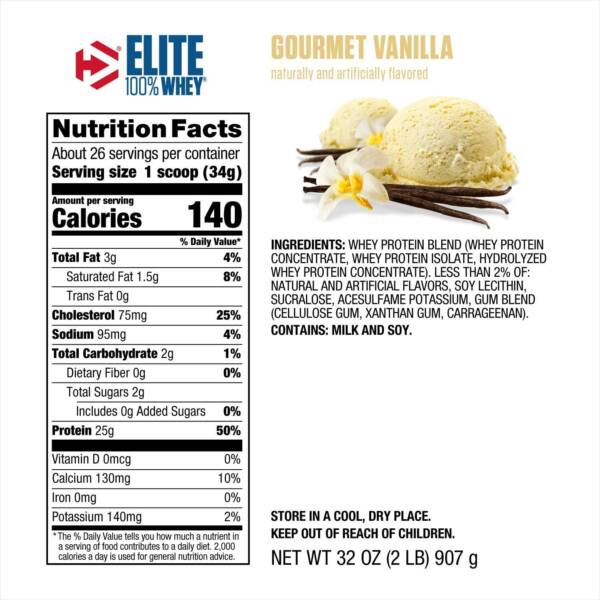 Dymatize Elite 100% Whey 2lb - Image 4