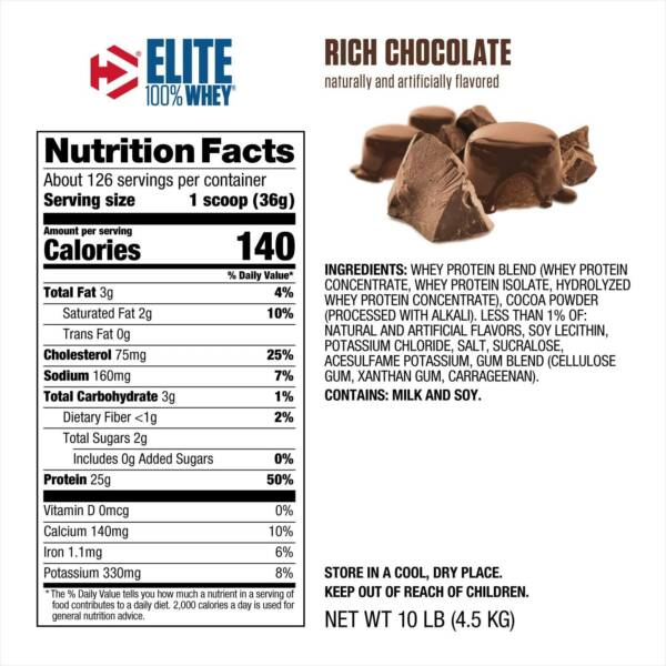 Dymatize Elite Whey 10lb - Image 4
