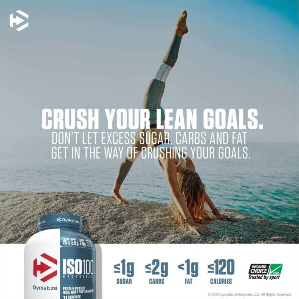Dymatize ISO100 3lb - Gourmet Chocolate - Image 7