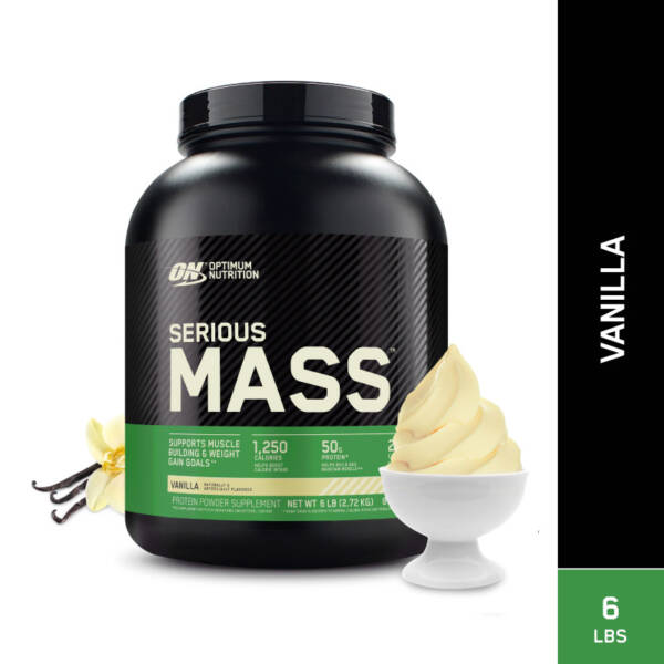 (Free! 3 Sachet) OPTIMUM Serious Mass - Weight Gainer 6 LB - Image 2