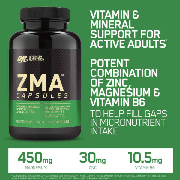OPTIMUM ZMA 90 capsules - Image 3