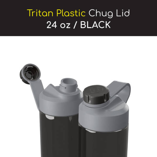HidrateSpark TAP Tritan Plastic Chug Lid 24oz - Image 4