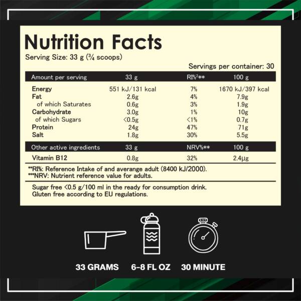 SCITEC 100 Vegan Protein 1000g - Image 2