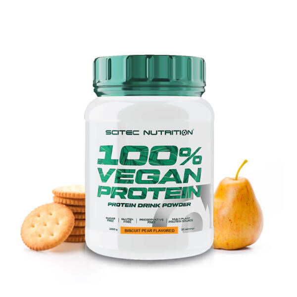 SCITEC 100 Vegan Protein 1000g - Image 8