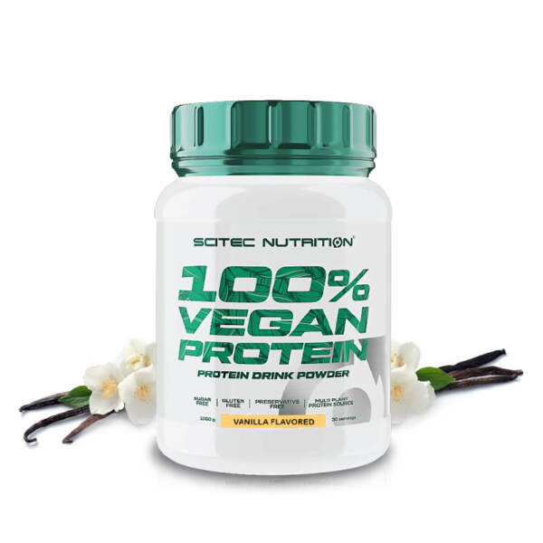 SCITEC 100 Vegan Protein 1000g - Image 4