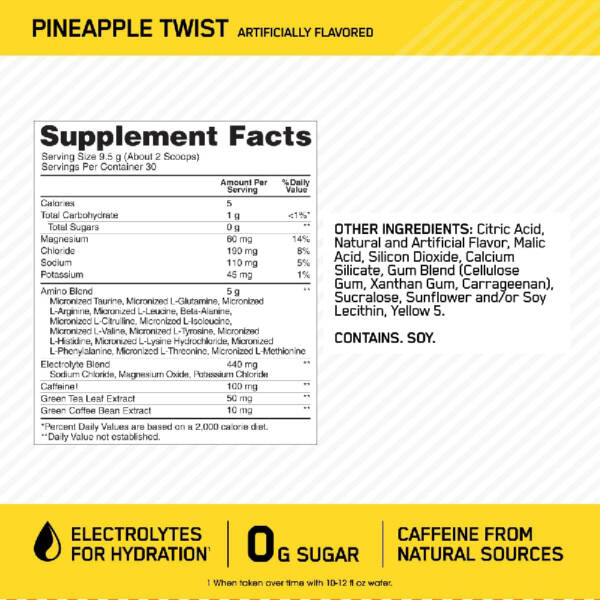 (Free! 2 Sachet) ON Amino Energy +Electrolytes - 30 serve - Image 8