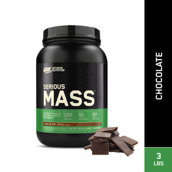 OPTIMUM Serious Mass - Weight Gainer 3 Lbs - Image 2