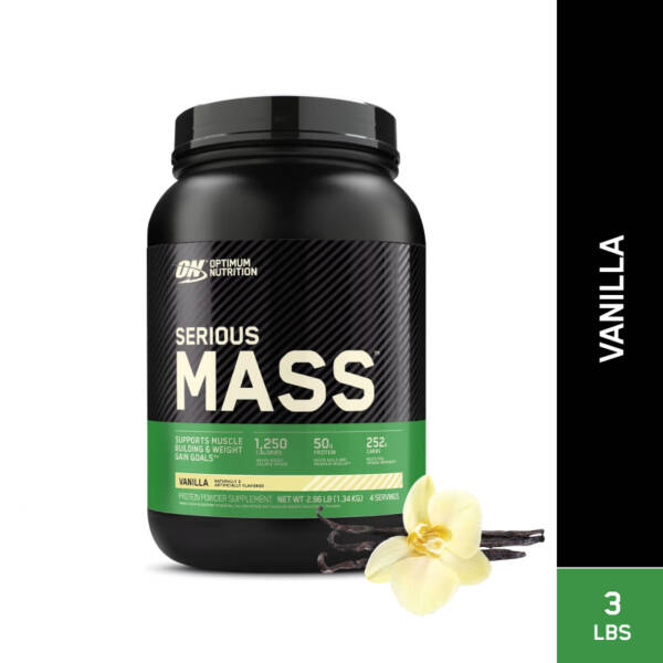 OPTIMUM Serious Mass - Weight Gainer 3 Lbs - Image 3