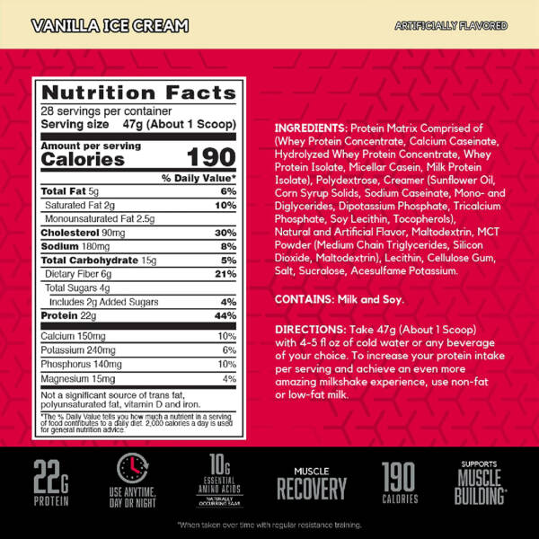 BSN SYNTHA-6 PROTEIN 2.91 LB - Image 3