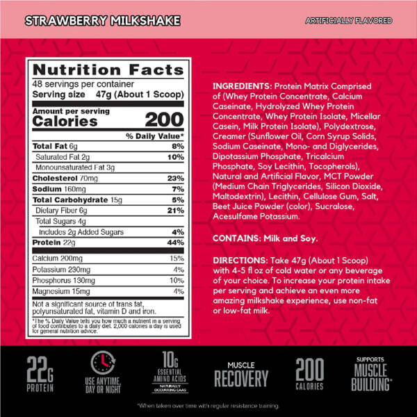 (Free! Towel) BSN SYNTHA-6 PROTEIN 5 LB - Image 4