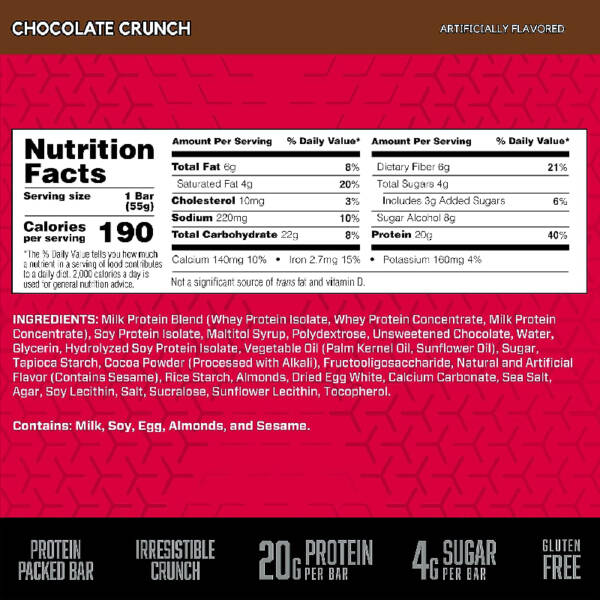 (Free! Towel) BSN Protein Crisp 12 Bars / Box - Image 4