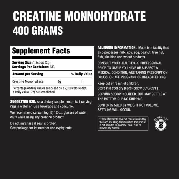 (SET!) Inner Armour Isolate Zero 5LB + Creatine 400G - Image 5