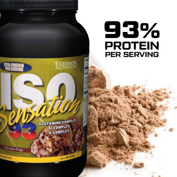 (Free! Shaker) ISO SENSATION 93 Protein 5 LB - Image 4