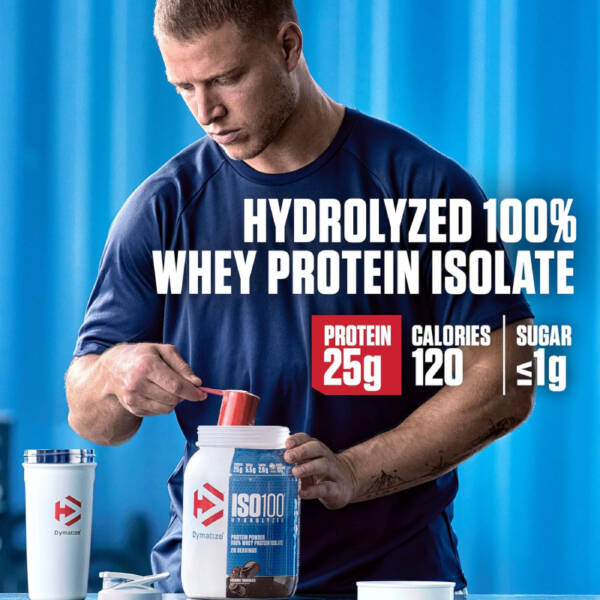Dymatize ISO100 1.43lb - Gourmet Chocolate - Image 4