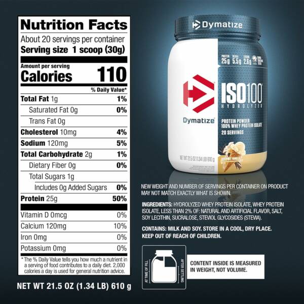 Dymatize ISO100 1.43lb - Image 4