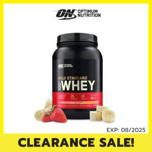 (Exp:08/25) ON Gold Standard Whey 2LB - Strawberry Banana