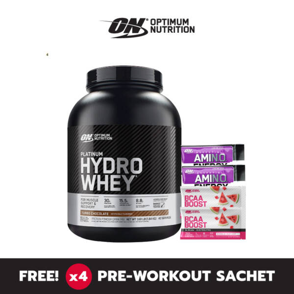 (Free! 4 Sachet) OPTIMUM Platinum Hydro Whey 3.5 LB