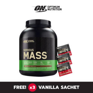 (Free! 3 Sachet) OPTIMUM Serious Mass - Weight Gainer 6 LB
