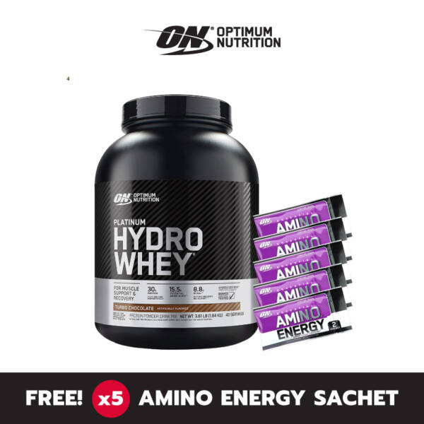 (Free! 5 Sachet) OPTIMUM Platinum Hydro Whey 3.5 LB