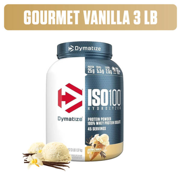 Dymatize ISO100 3lb - Gourmet Chocolate - Image 4