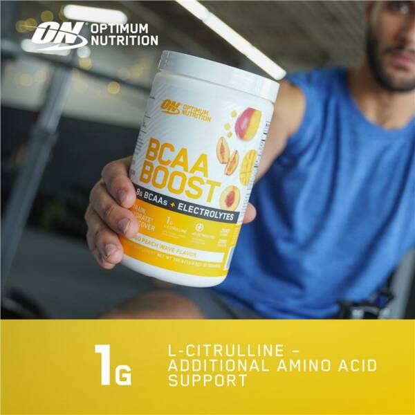 (Free! Shaker) OPTIMUM BCAA Boost - 30 serve - Image 9